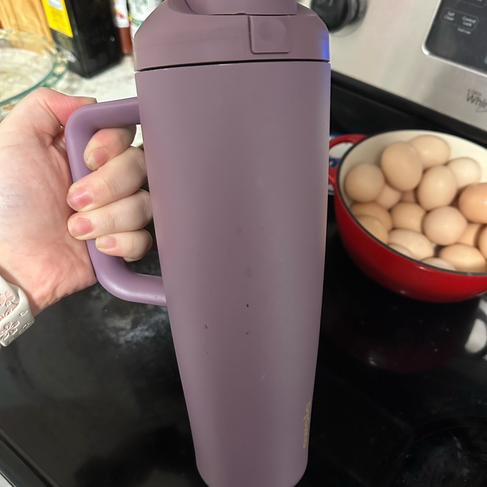 Purple Insulated Travel Mug